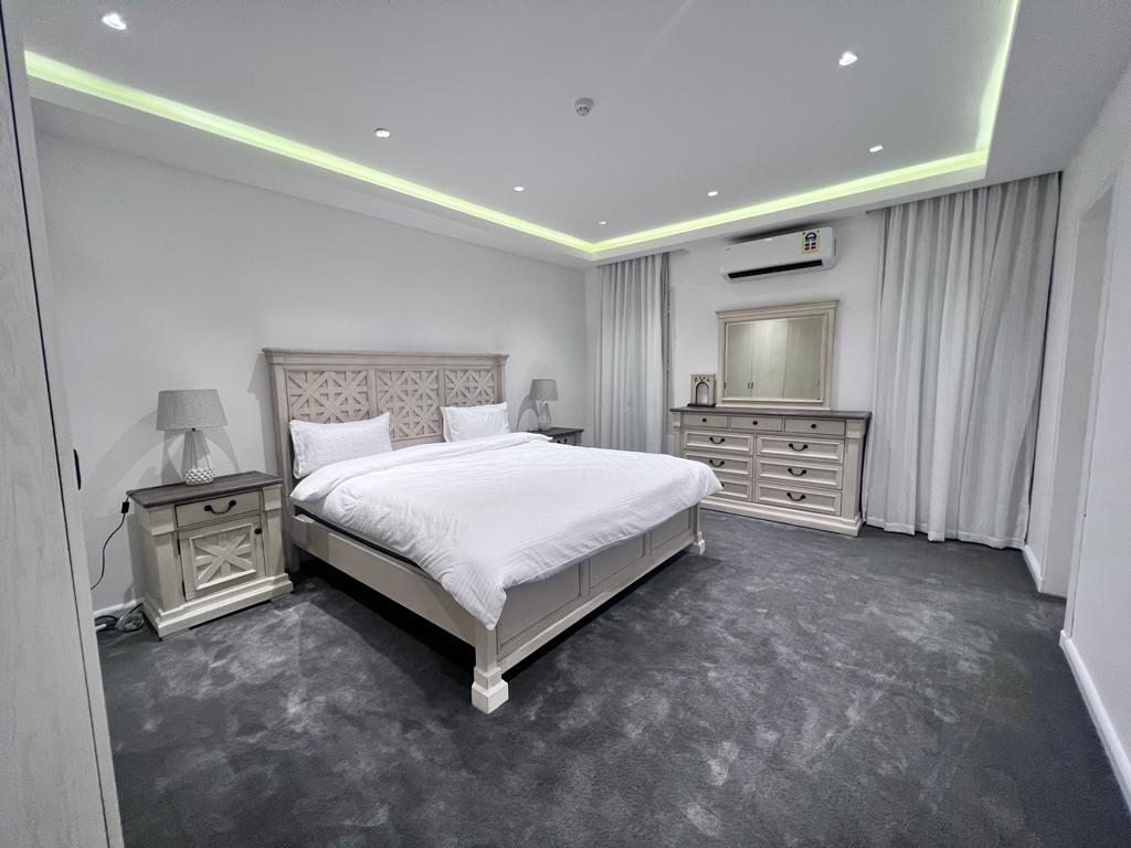 luxury bedroom area