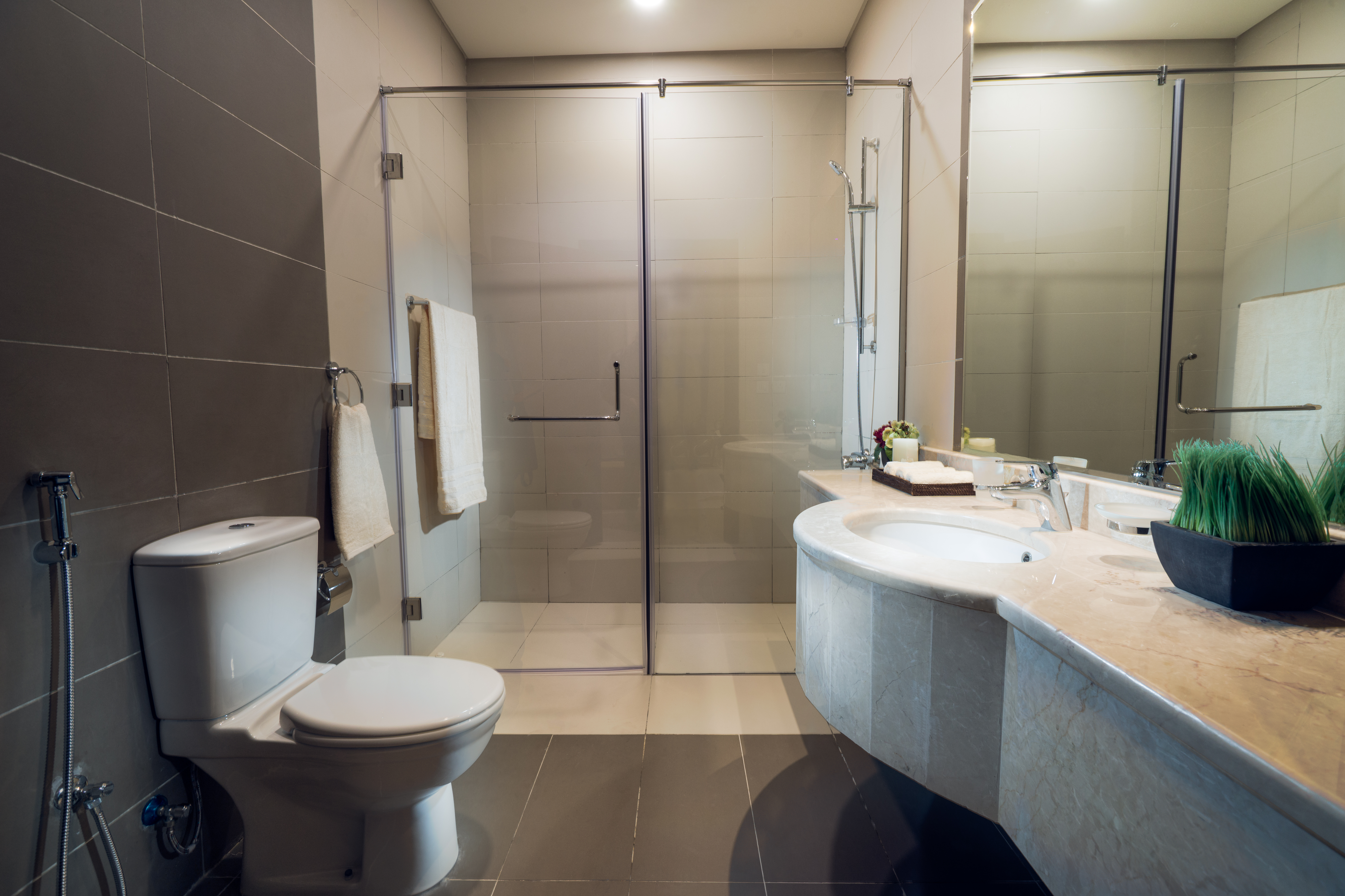 Guest washroom