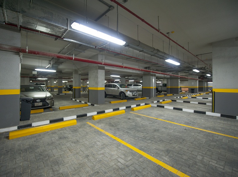 2 levels private parking