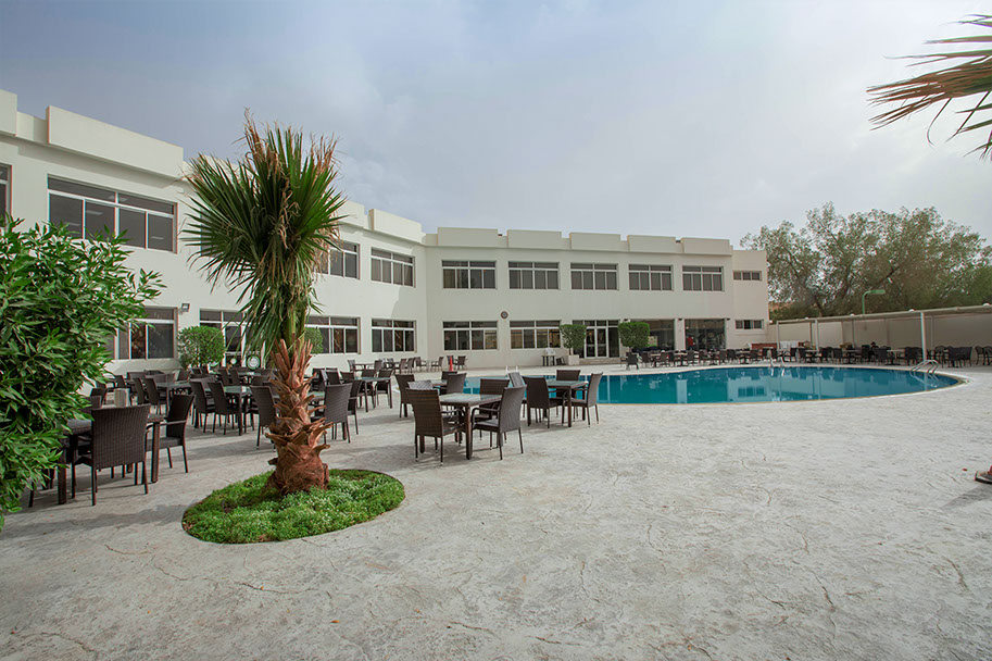 Outdoor swimming pool