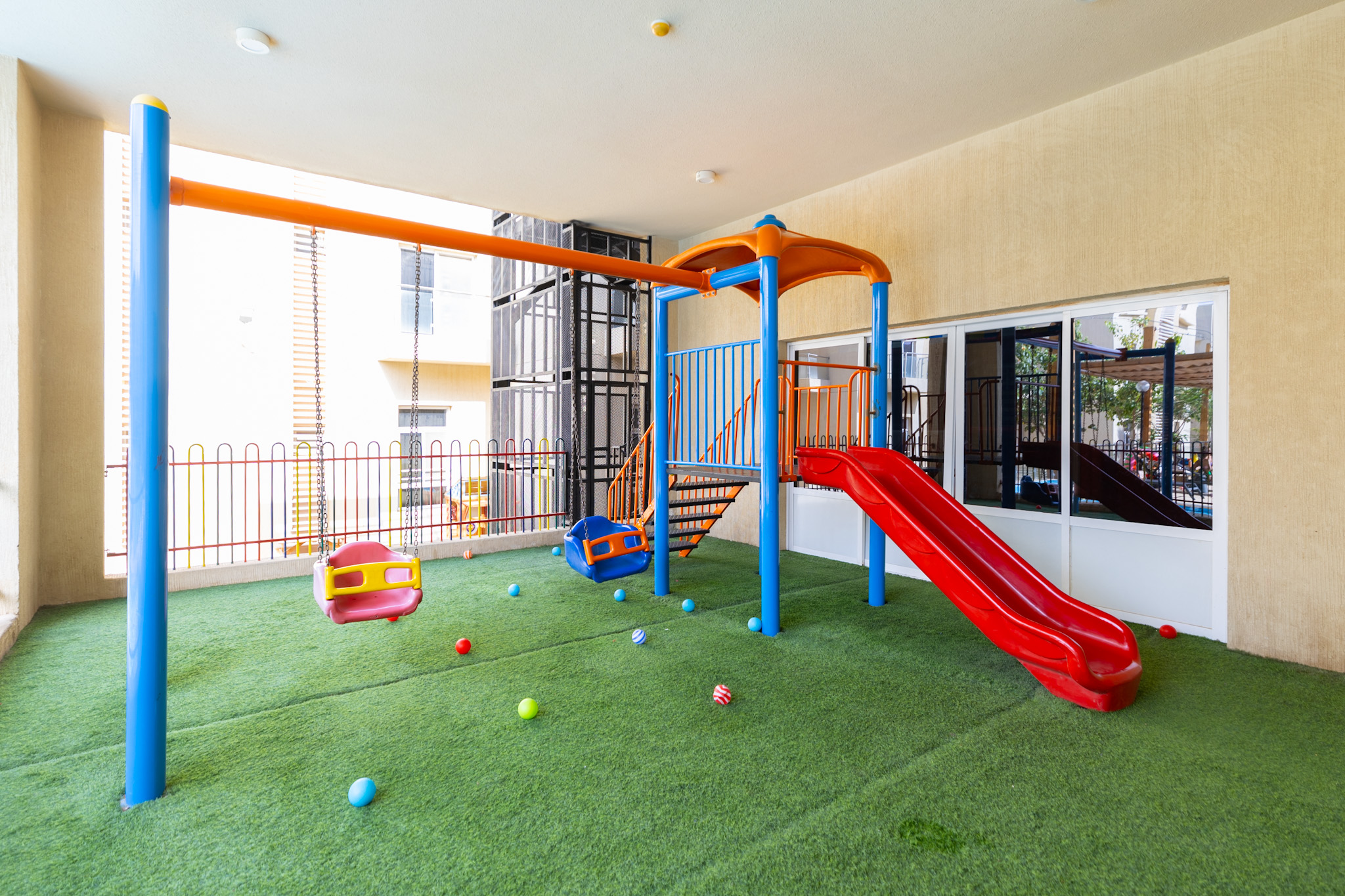 Outside Play Room