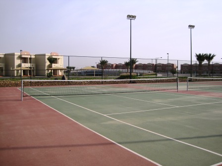 Tennis courts